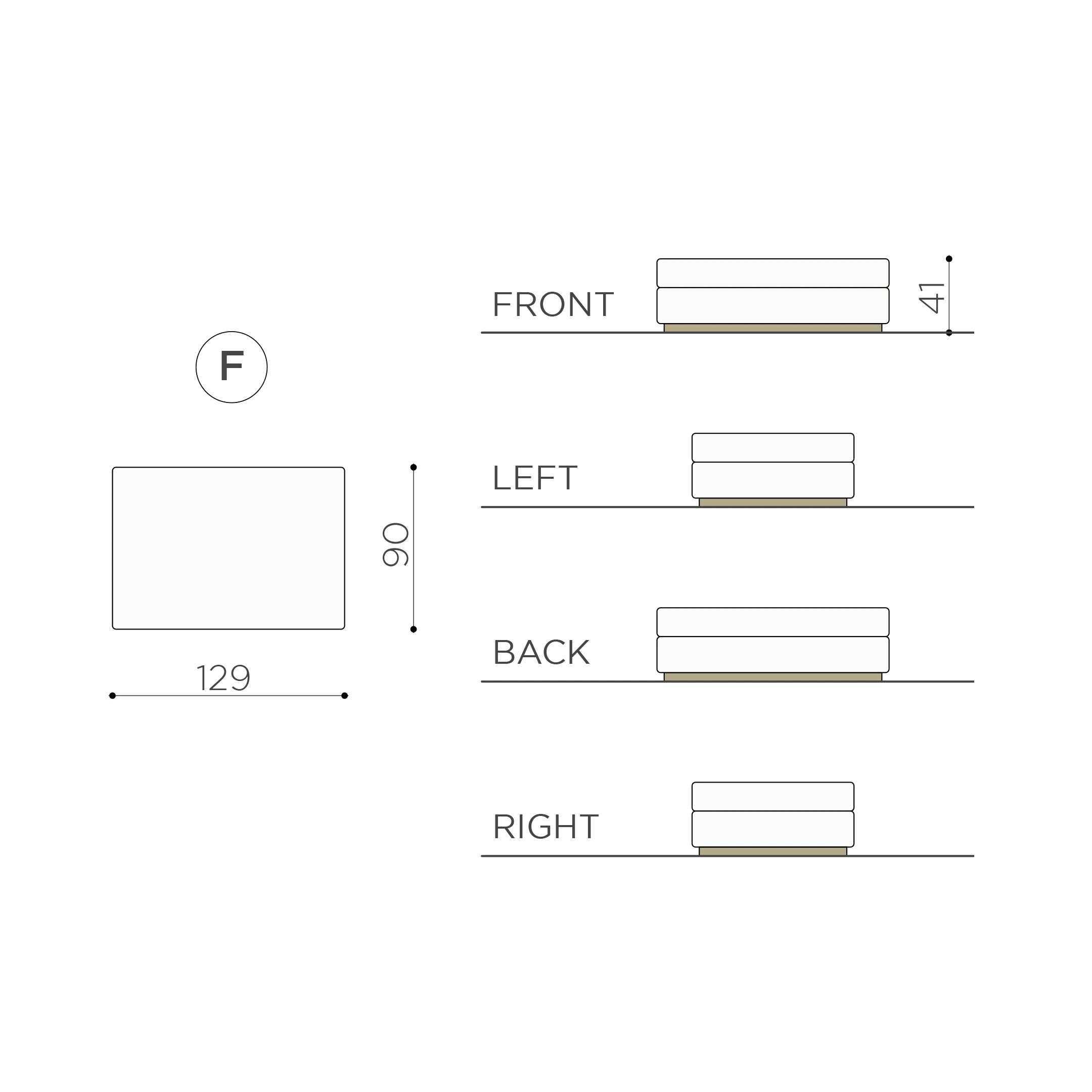 damir sofa size - F - WEB